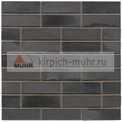 Клинкерный кирпич MUHR Nr. 15 Schwarz-bunt Edelglanz 290x90x40
